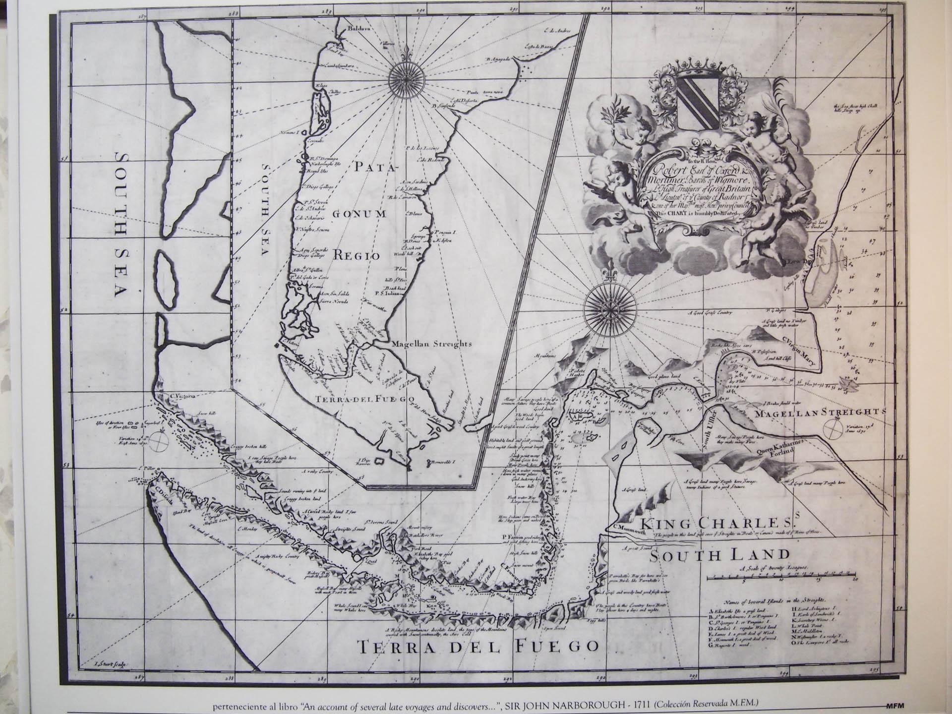 Patagonia Ancient Map