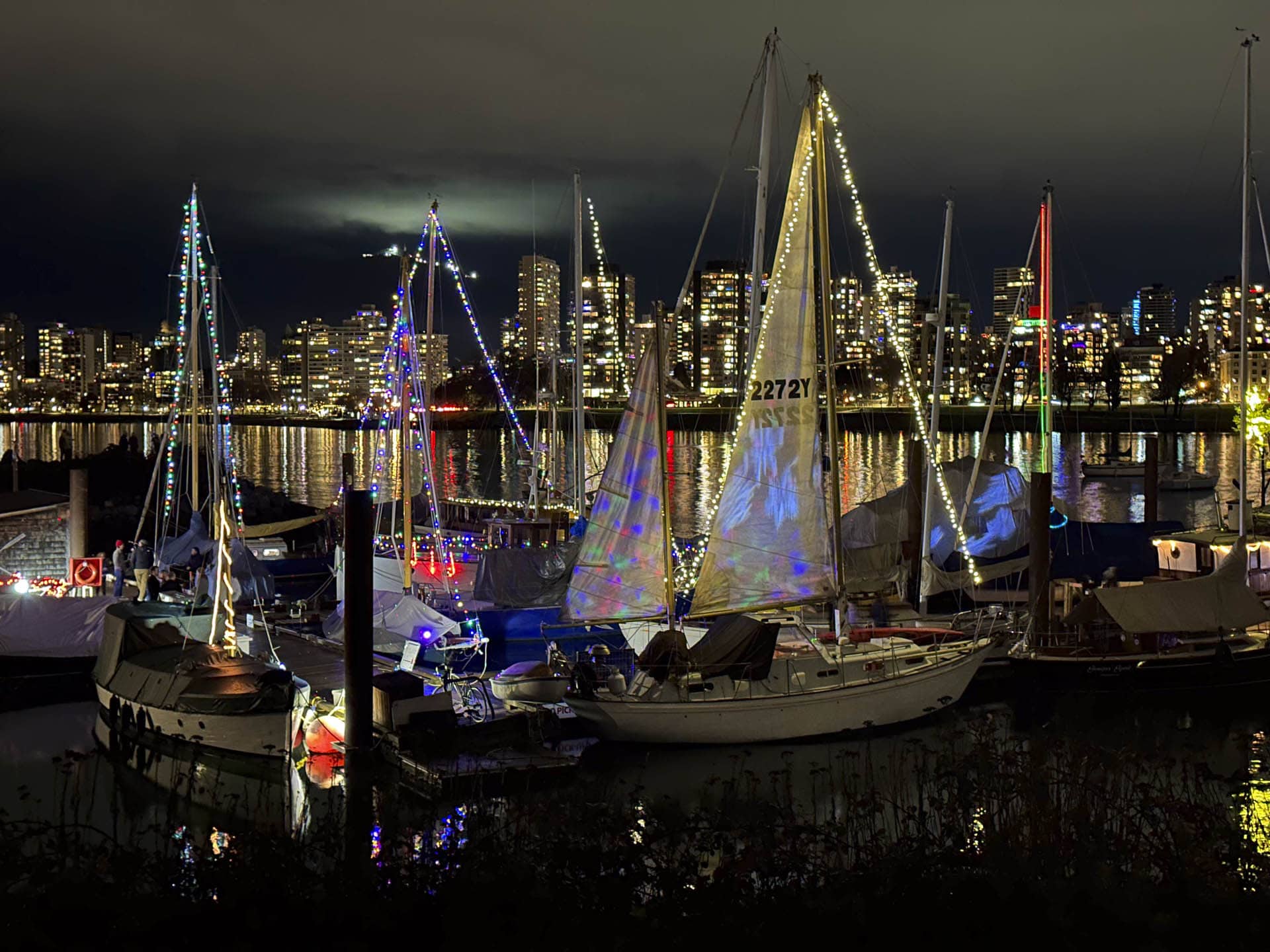 Vancouver Maritime Museum Harbour Light Up, December 14, 2023